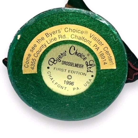 Byers' Choice 1996 1st Edition Nutcracker Drosselmeier New Excellent Cond w/Tag - Picture 5 of 5